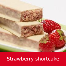 Strawberry shortcake bar