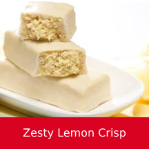 Zesty lemon crisp bar