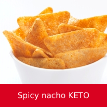 Spicy nacho KETO chips